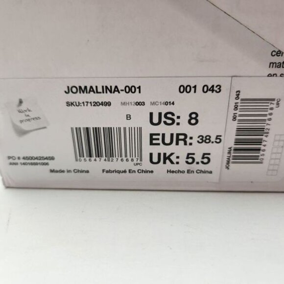 Aldo Women's Jomalina Sandals, Size 8, Black - Picture 6 of 6